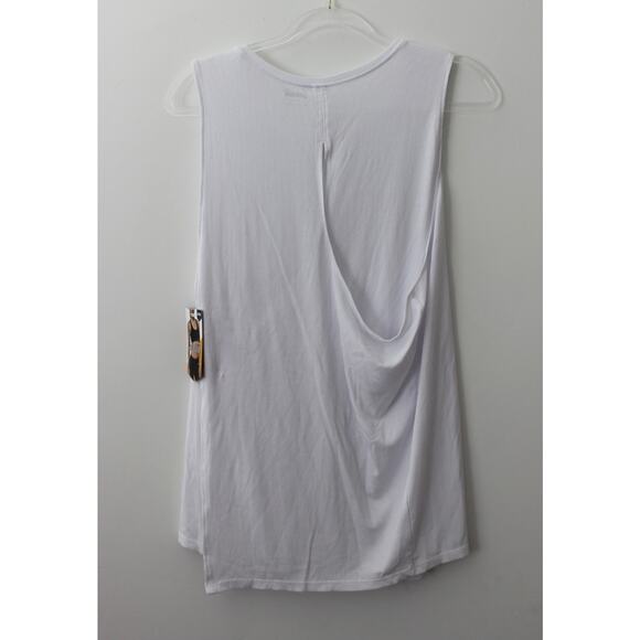 Avia Women Lightweight Wrap Back Tank White Size XXXL NWT - Picture 3 of 5